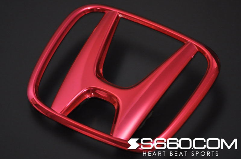 ☆S660☆黒×赤☆エンブレム☆タイプRエンブレム☆ホンダ☆新品☆特別