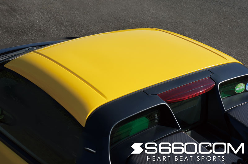S660 屋根上 ソフトトップ